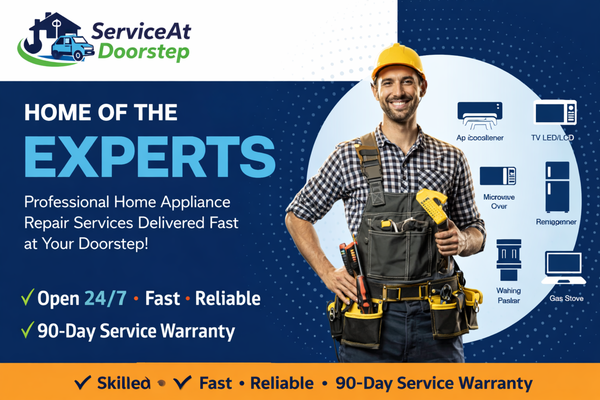 Home Appliance Repair Banner